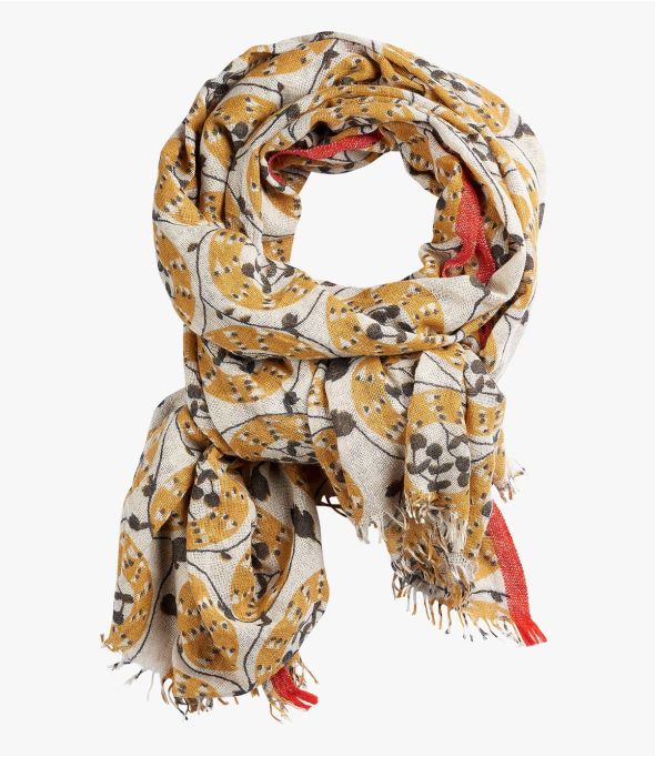 CHLOÉ Women's Wool, Cotton and Nylon Scarf 100 x 200 CM - 3