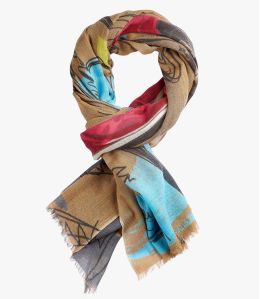 DARIO Men's Wool Scarf 90 x 200 CM - 1