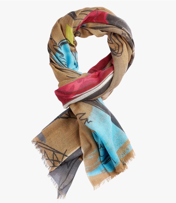 DARIO Men's Wool Scarf 90 x 200 CM - 1