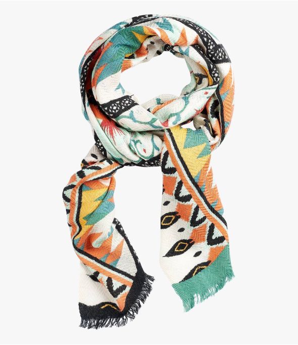 EFFY Silk Wool Scarf for Women 80 x 190 CM - 3