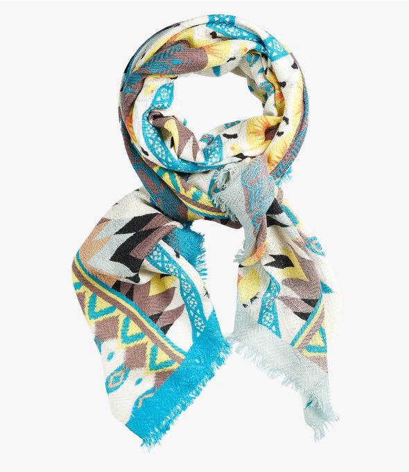 EFFY Silk Wool Scarf for Women 80 x 190 CM - 5